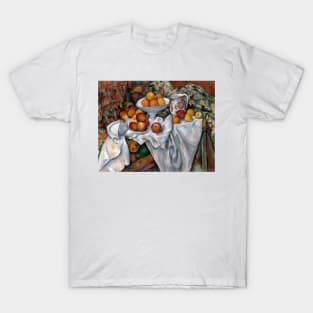 Still Life with Apples and Oranges by Paul Cezanne T-Shirt